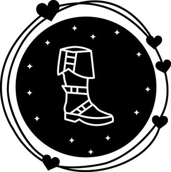 Boot Consistent Product Design Asset vector