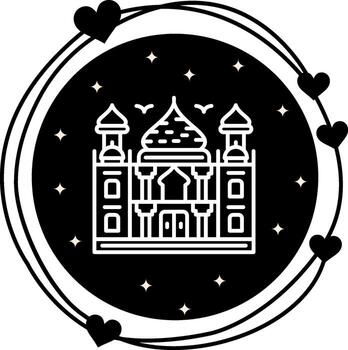 Saint Paul Cathedral Unique Web Graphic Element vector