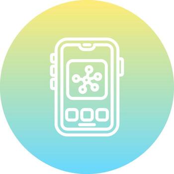 Mobile Network Adaptive Web Graphic Shape vector