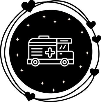 Ambulance Adaptive Web Graphic Element vector