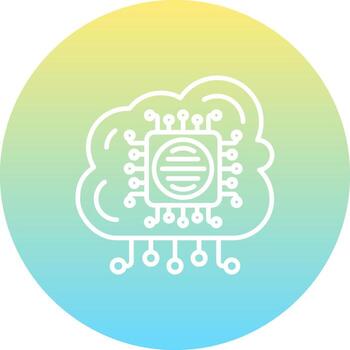 borde informática conciso digital Arte símbolo vector