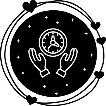 Timekeeping Fluid Abstract Design vector