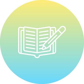 Subject Book Sharp User Interface Sketch vector