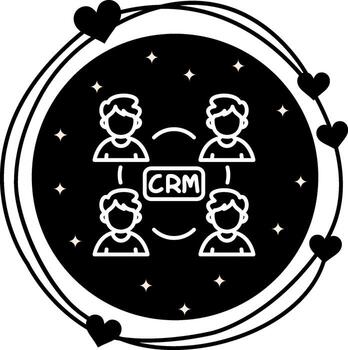 CRM Innovative User Experience Asset vector