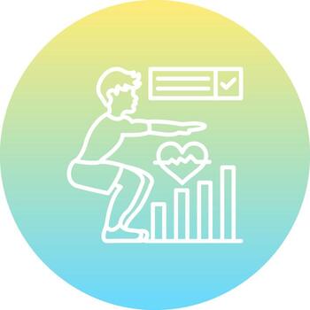 ponerse en cuclillas agudo usuario interfaz bosquejo vector