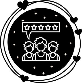 Grouping Rating Consistent UI Graphic Element vector