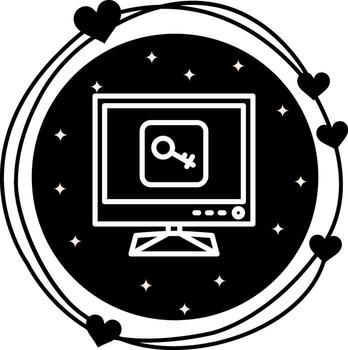 Tv Key Versatile User Interface Symbol vector