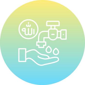 wudu funcional usuario experiencia marca vector