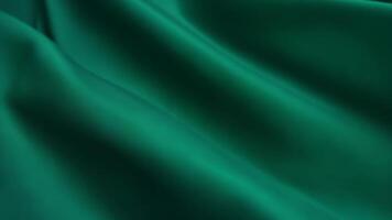 slät kricka tyg med mjuk veck, en rör på sig trasa i studio video