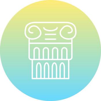 Pillar Sharp Creative Design Object vector