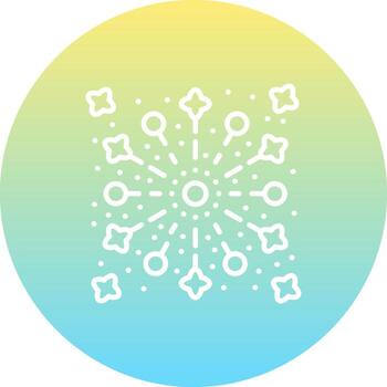 Firework Optimized Mobile Graphic Element vector