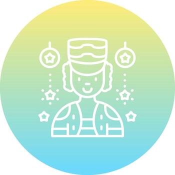 cascanueces disfraz consistente moderno diseño símbolo vector