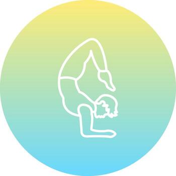 Scorpion Pose Consistent UI Element vector