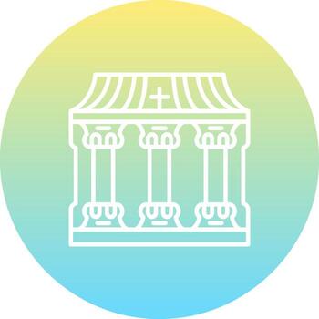 Gazebo Unique Web Design Symbol vector