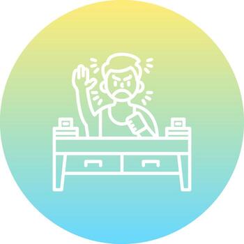 Hyperactivity Distinctive Graphic Layout vector