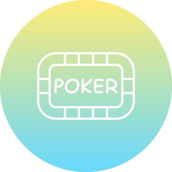 Poker Table Versatile UI Design Asset vector