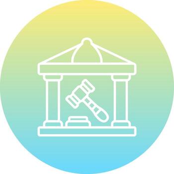 Court Minimal User Interface Design vector