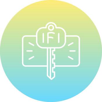 Foreign Key Consistent UI Element vector