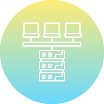 base de datos fluir geométrico usuario interfaz símbolo vector