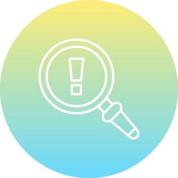 Find Problem Unique Modern Graphic Form vector