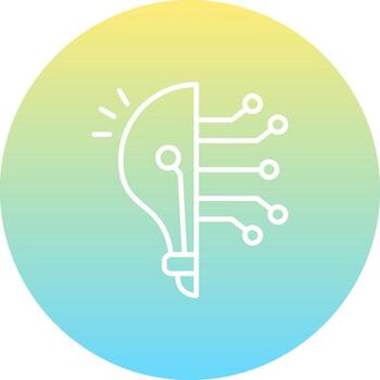 tecnología único plano forma vector