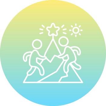 Competitive Streamlined Visual Branding Symbol vector