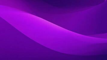 lila vågor lutning strömmande mjukt i en enkel abstrakt design video