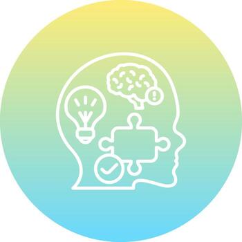 problema resolviendo detallado producto diseño marca vector