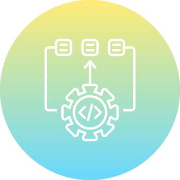 Algorithm Adaptive Digital Graphic Design vector