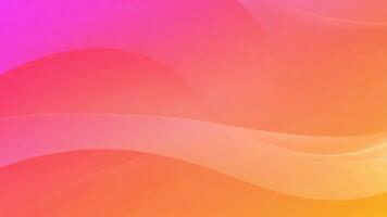 Pink, Orange, and Yellow Gradient Background Loop for Graphic Design Projects video