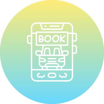 Online Booking Sharp Creative Design Object vector