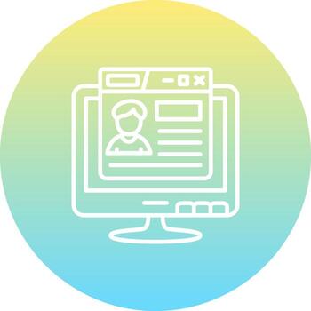 Interfaz innovador marca diseño bosquejo vector