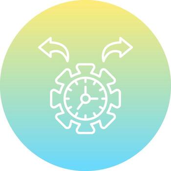 Clock Balanced Flat Design Feature vector