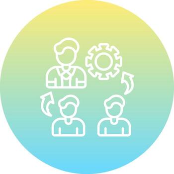 jerarquía estructura compacto plano diseño vector