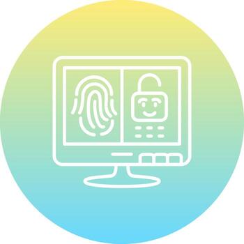 Cyber Security High Resolution Design Mark vector