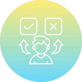 Attitude Balanced Flat Design Feature vector