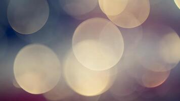 verschwommen Beleuchtung Über das amerikanisch Flagge Erstellen abstrakt Bokeh bewirken video