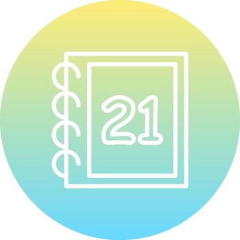 Math Twenty One High Impact Visual Asset vector