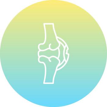 Torn Tendon Sharp Creative Design Object vector