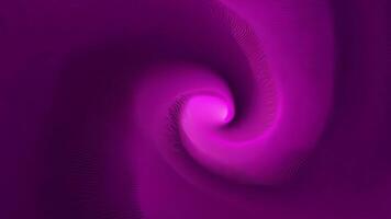 Vibrant Magenta Swirl Evolving on a Dark Background Creates a Dynamic Visual video