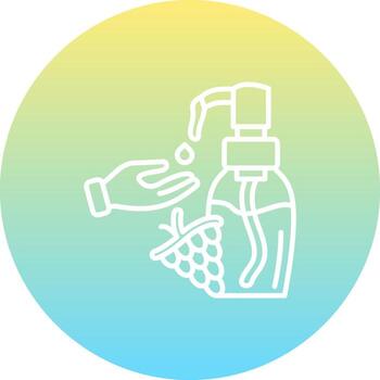 Grapeseed Oil Sharp Creative Design Object vector