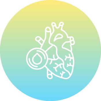 Cardiovascular System Optimized User Experience Asset vector