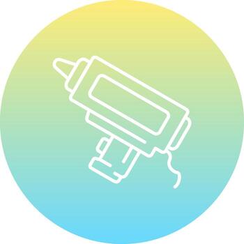 Caulking Gun Core Digital Graphic Element vector