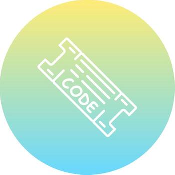 Coupon Code Custom User Interface Layout vector