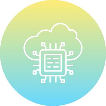 Cloud Computing Versatile UI Design Asset vector
