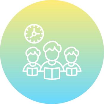 Study Group Optimized User Experience Asset vector