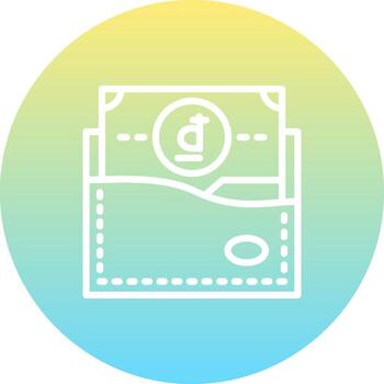 Vietnam Wallet Consistent UI Element vector