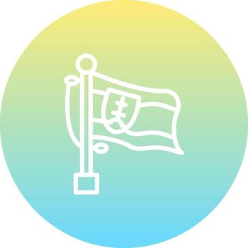 Flag Slovakia Sharp Creative Design Object vector