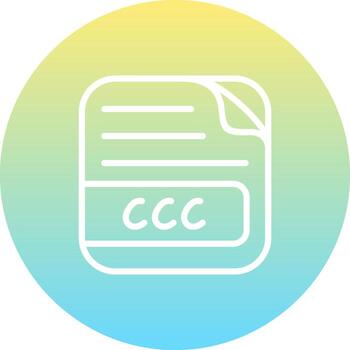 CCC File Creative Web Graphic Object vector