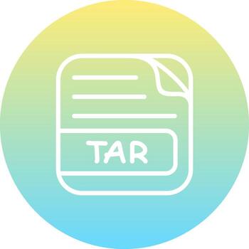 TAR File Consistent Product Graphic Symbol vector